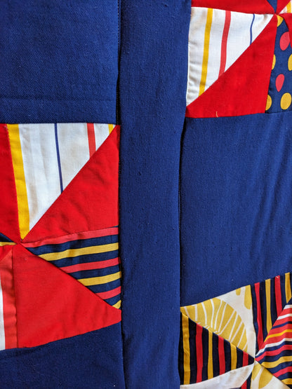 Thrown Together Quilts--Primary Pinwheel