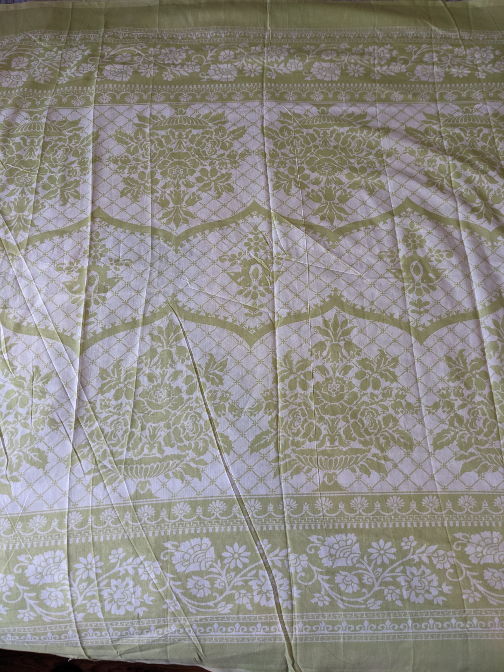 Tablecloth--Light Cotton Damask